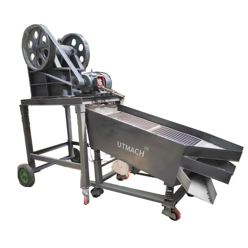 Concasseur à mâchoire - PE - Liantai Machinery - mobile / pour production de sable / compact