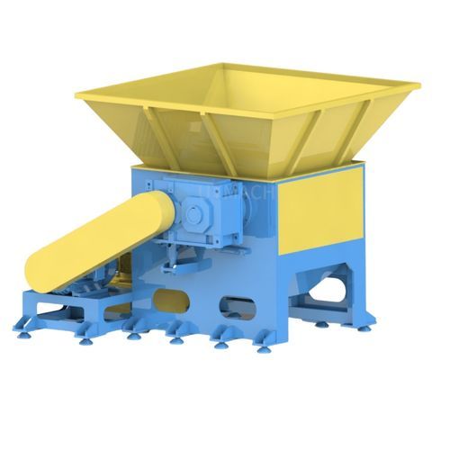 Déchiqueteur à 1 arbre - Liantai Machinery - plastique / pour déchets industriels / à couple élevé