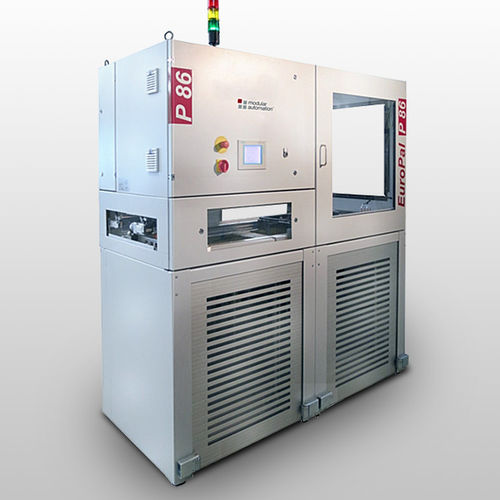 Palettiseur couche par couche - EuroPal P series - modular automation GmbH - pour pièces à usiner / automatique / modulaire