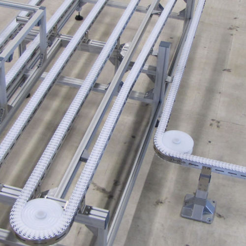 Convoyeur à chaînes - modular automation GmbH - modulaire / flexible / pour process