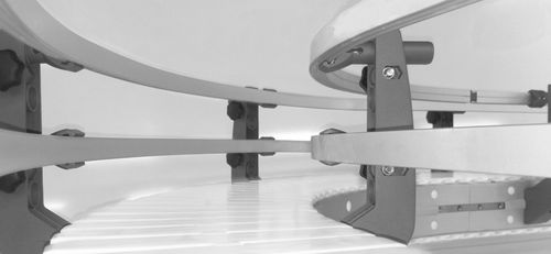 Rail de guidage linéaire - modular automation GmbH - en acier inoxydable / en aluminium / à galets