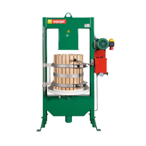 Presse hydraulique - 60K - Voran - à compression / pour l'industrie agroalimentaire / verticale