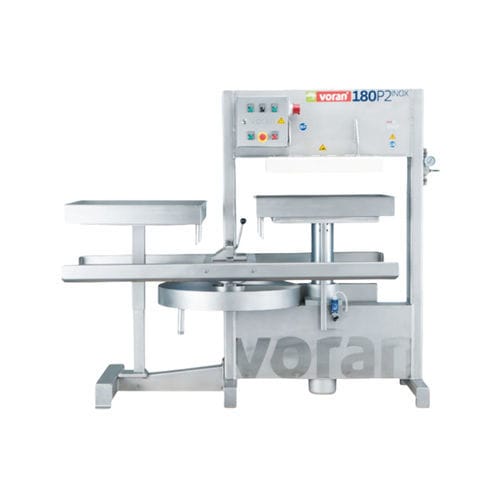 Presse hydraulique - 180P2 - Voran - à compression / pour l'industrie agroalimentaire / avec table de levage