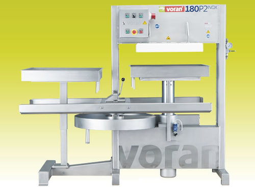 Presse hydraulique - 180P2 - Voran - à compression / pour l'industrie agroalimentaire / avec table de levage