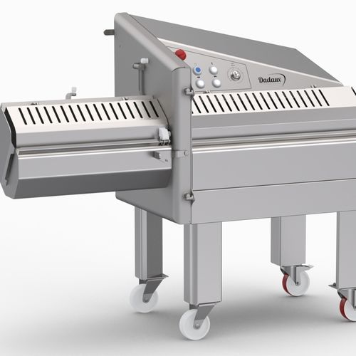 Trancheuse à viande - ICONE 650 - Dadaux SAS - automatique / à couteaux / 400V triphasé