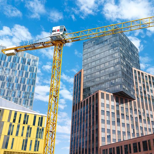 Grue mobile - 85 EC-B 5 - Liebherr Cranes - à tour topless / GME / pour façade d'immeuble