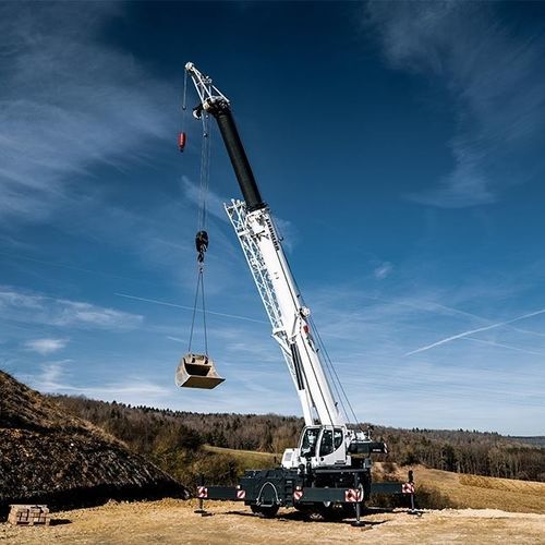 Grue pour terrain difficile - LRT 1100-2.1 - Liebherr Cranes - mobile / pliable / de levage