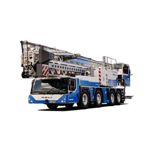 Grue mobile - MK 88-4.1E - Liebherr Cranes - à flèche relevable / pour chantier / pour façade d'immeuble