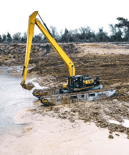 Châssis pour engin de chantier sur rail - BIG FLOAT E22 - REMU Oy - pour véhicule lourd