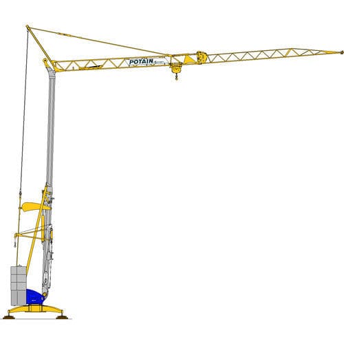 Grue à montage automatisé - Igo 13  - Manitowoc Cranes - fixe / treillis / pour chantier