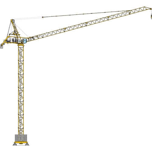 Grue fixe - MR 418 A - Manitowoc Cranes - à flèche relevable / GME / pour chantier