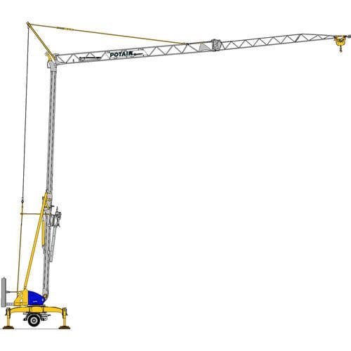 Grue à montage automatisé - Igo M 14 - Manitowoc Cranes - fixe / treillis / pliable