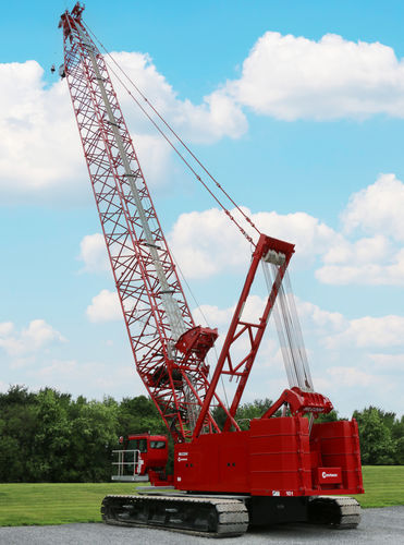Grue sur chenilles - MLC200 - Manitowoc Cranes - à flèche / treillis / pour chantier