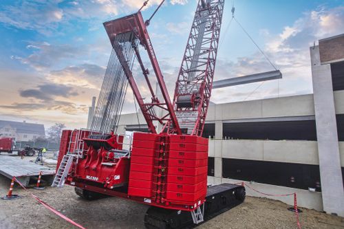 Grue sur chenilles - MLC300 VPC-MAX - Manitowoc Cranes - à flèche / à flèche relevable / treillis