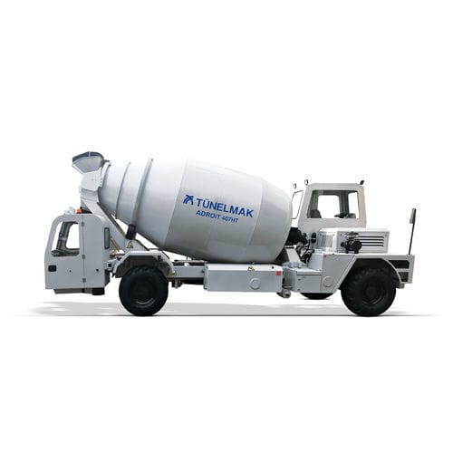 Camion malaxeur pour le béton - Adroit 407HT - TUNELMAK CONSTRUCTION MACHINERY INC - à moteur diesel