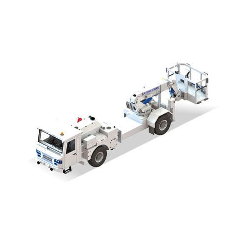 Véhicule utilitaire de transport et de chargement d'explosifs (ANFO) - Adroit 541AW - TUNELMAK CONSTRUCTION MACHINERY INC - diesel / à 4 roues motrices