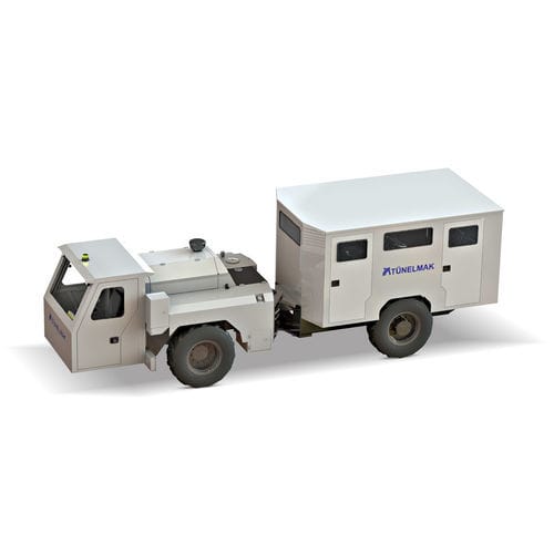 Véhicule utilitaire pour mine souterraine - Adroit 618AW - TUNELMAK CONSTRUCTION MACHINERY INC - diesel / tout terrain / à 4 roues motrices