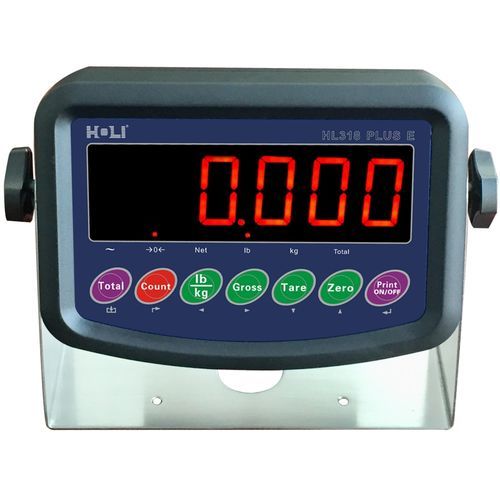 Indicateur de pesage affichage LCD - HL318 Plus - HOLI - affichage à LED / encastrable / résistant aux vibrations