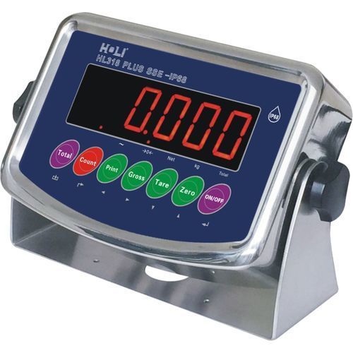 Indicateur de pesage affichage LCD - HL318 Plus SSE/HL318 Plus SSC - HOLI - affichage à LED / mural / résistant aux vibrations