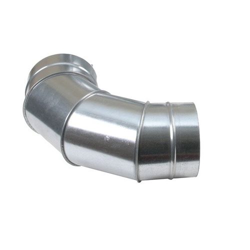 Connecteur pour gaine d'aération - KSBB 45 series - Tubes International - pneumatique / coudé / en inox