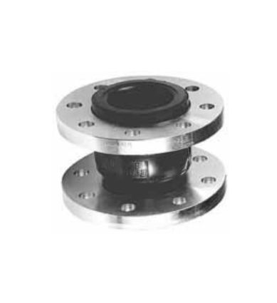 Joint de dilatation en caoutchouc - T - EPDM - Tubes International - rond / à bride / axial