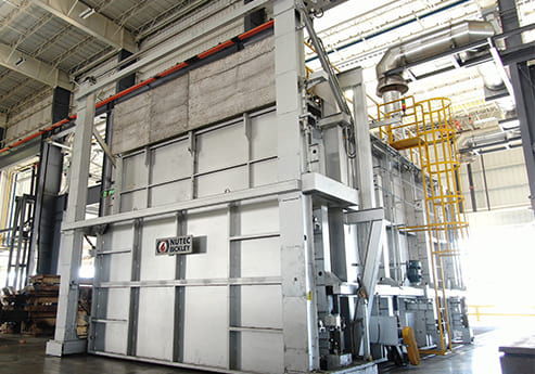 Four de recuit - Nutec Bickley - à combustion / pour aluminium / pour forgeage