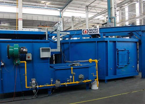 Four de traitement thermique - Nutec Bickley - continu / à faible consommation énergétique / pour forgeage
