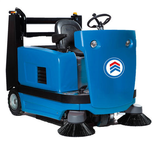 Balayeuse autoportée - TWINTOP 1300 - Hanselifter - à essence / électrique / diesel