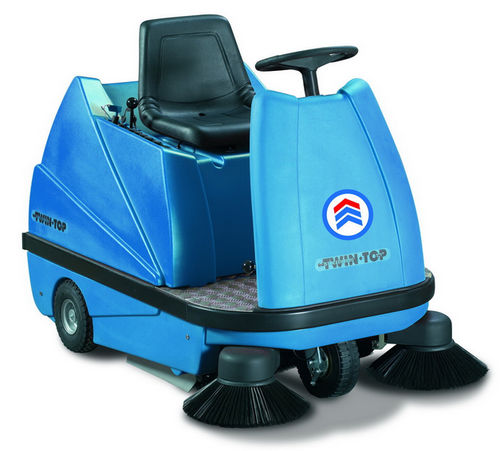 Balayeuse autoportée - TWINTOP 1100 - Hanselifter - électrique