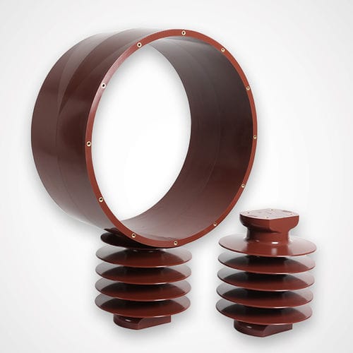 Isolateur électrique en résine époxy - High-Voltage insulator - GIPRO GmbH - DC / haute tension / unité de distribution d'alimentation
