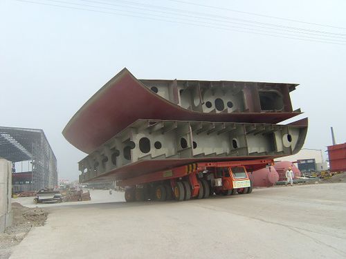Remorque automotrice à 4 essieux - BEIJING WOWJOINT MACHINERY CO., LTD. - pour la construction navale