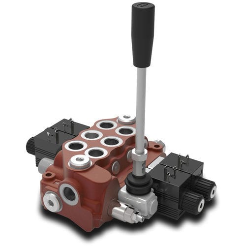 Distributeur hydraulique à tiroir - SDM110 - WALVOIL - avec actionnement manuel / compact / monobloc