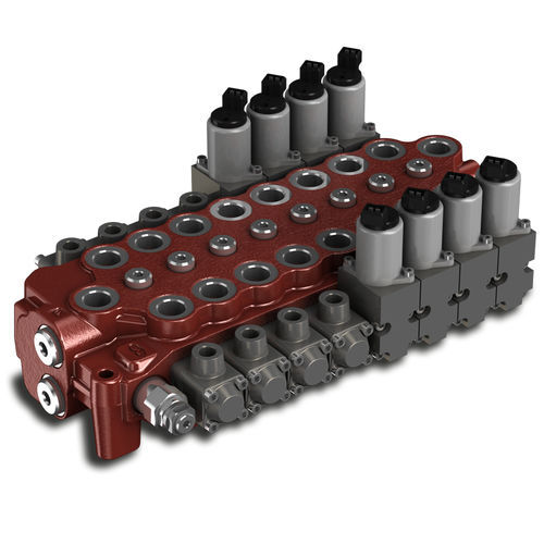Distributeur hydraulique à tiroir - SDM100 series - WALVOIL - électrohydraulique / avec actionnement manuel / pneumatique