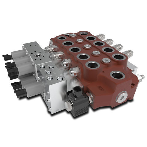 Distributeur hydraulique à tiroir - SDM140  - WALVOIL - électrohydraulique / avec actionnement manuel / pneumatique