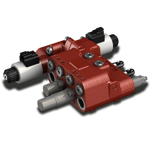 Distributeur hydraulique à tiroir - SDM104 - WALVOIL - avec actionnement manuel / compact / monobloc