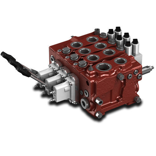 Distributeur hydraulique à tiroir - DPC200 series - WALVOIL - électrohydraulique / avec actionnement manuel / compact