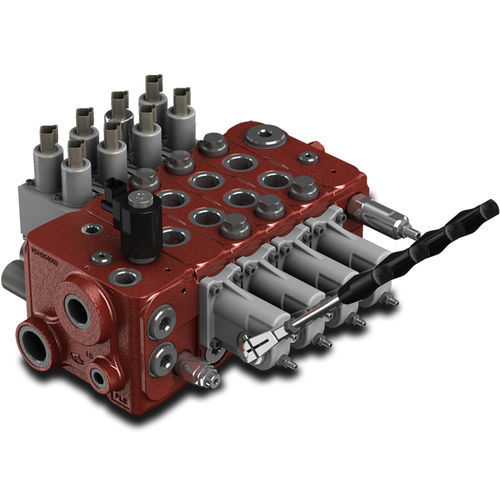 Distributeur hydraulique à tiroir - DPX160 series - WALVOIL - électrohydraulique / avec actionnement manuel / compact