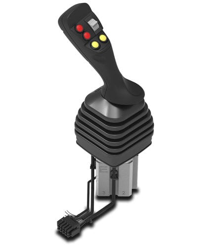 Joystick 2 axes - SVM450 - WALVOIL - compact / hydraulique / pour engin agricole