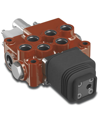 Distributeur hydraulique à tiroir - M45 - WALVOIL - électrohydraulique / avec actionnement manuel / pneumatique