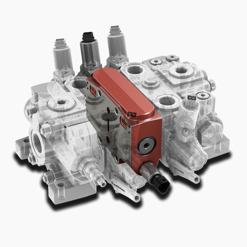 Distributeur hydraulique à tiroir - SXP EVO - WALVOIL - à commande hydraulique / compact