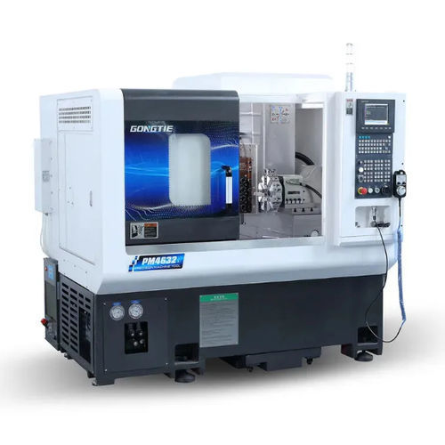 Centre de fraisage-tournage CNC - PM4632 - Ningbo GongTie Precision Machinery Co.,LTD - horizontal / 2 axes / à banc plat