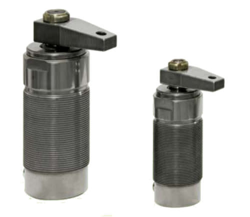 Dispositif de serrage hydraulique - 500 series - OLMEC - pivotant / corps fileté