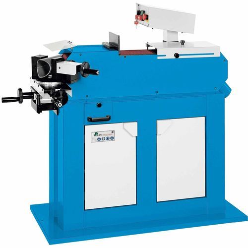 Encocheuse pour tuyaux - ART.56 - ACETI MACCHINE - à angle variable / de tube / avec bande abrasive