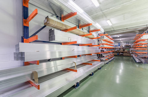 Système de rack cantilever - Estanterias Record S.L - multistockage / double-face / modulaire