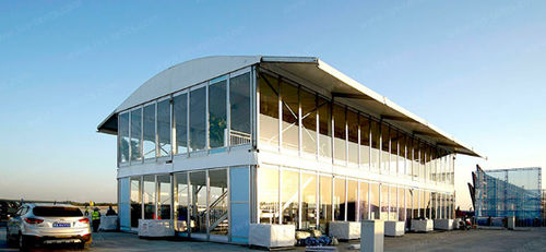 Tente pour organisation d'événement - Arcum Double Decker - Liri Tent Technology