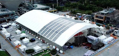 Tente pour organisation d'événement - Polygon Huge Hall - Liri Tent Technology