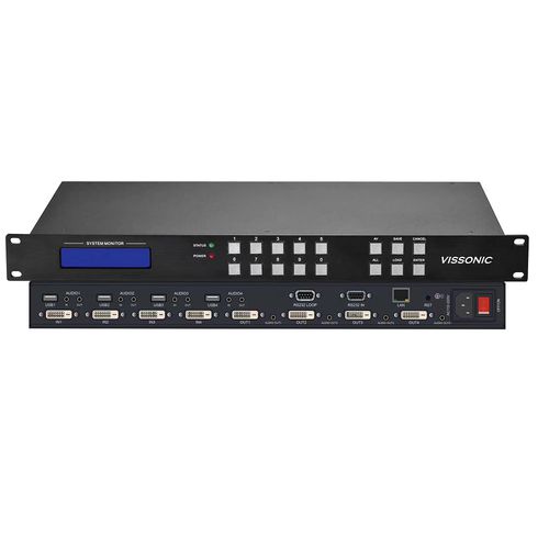 Matrice de commutation vidéo - VIS-DVI0404-VW - VISSONIC Electronics Ltd.