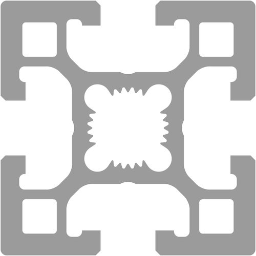 Profilé en aluminium - MS 40+ L series - MS Plus Automation GmbH - rainuré / de construction / léger