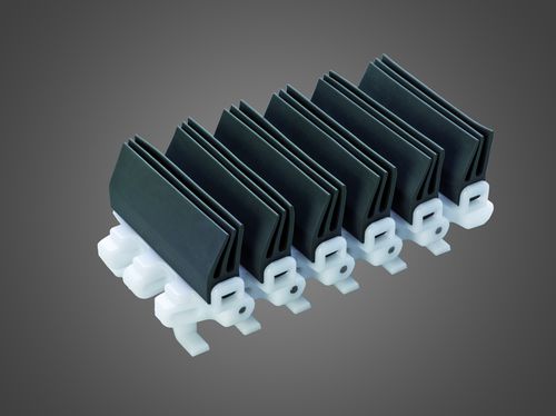 Bande de convoyeur modulaire - CS 090 SL series - MS Plus Automation GmbH - en POM / à grippeurs