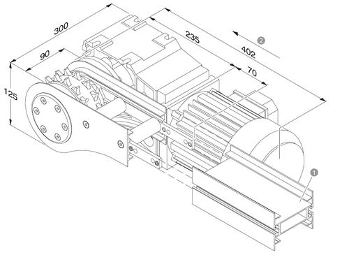 Système de convoyage pour produits alimentaires - Direct drives CS 090 SL - MS Plus Automation GmbH